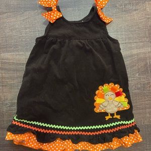 3T Toddler girl Thanksgiving dress